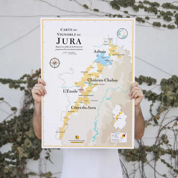 Wine Map of Jura