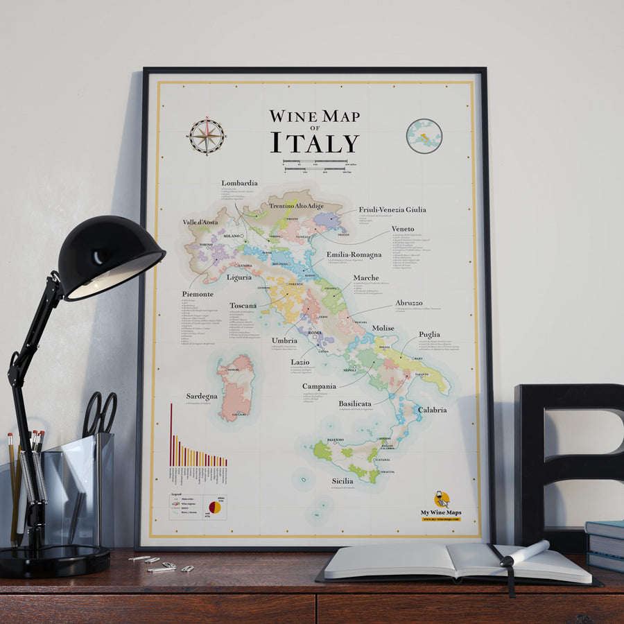 Wine Map of Italy