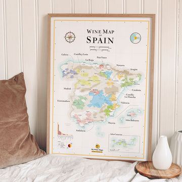Wine Map of Spain